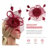 Bandanas Zylinderhut Haarspange Frau Hochzeit Haarspangen Bräute Fascinators Seide Frauen Bankett