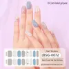 Semi-customized gel nail patches or Nail Stickers Fashion Nail Polish Self Adhesive Manicure Decoration Nail Strips Nail Sticker set Nail Accesoires