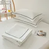 Conjuntos de cama estilo francês acolchoado verão consolador conjunto elegância princesa bolha fio ar condicionado colcha pele amigável cobertor 231010