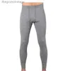 Męska bielizna termiczna 100% wełniana warstwa bazowa merynosów Bot Pants Men Merino Wool Thermal Bieźdź