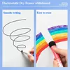 Whiteboards Innovative Whiteboard Sticker Static Cling No Residue Perfect for Drawing and Writing on Any Surface Dry Eraser White Board 231007