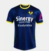 2023 2024 Hellas Verona Fchrustic Camisas de futebol 23 24 Henry Verdi Lasagna Tameze Doig Camisas de futebol Uniformes de manga curta Homens