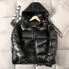 Piumino da uomo in piumino di design caldo piumino con cappuccio spesso cappotto da uomo casual di alta qualità soprabito termico invernale Parka da uomo