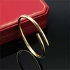 hoge kwaliteit designer design armband roestvrij Bangle roestvrij staal gouden gesp armband mode-sieraden mannen en vrouwen armbanden maat 16,19,22