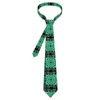 Bow Ties Geo Print Tie Metallic Design Wedding Neck Retro Trendy For Men Custom Diy Collar Slitte Gift Idea