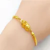 LY01 pixiu ruby pixiu bracelet female models simulation long time no color gold plated 18K or 24k gold fashion jewelry gift311Q