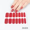 Japanese and Korean Gel Stickers - Light Therapy Nail Art Decals for Trendy Nail Polish Designs