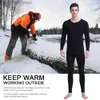 Men's Thermal Underwear 2022 Men's 100% Merino Wool Winter Thermal Warm Underwear set Breathable 200gsm weight Tops Pants SetL231011