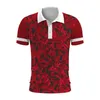 Męskie polo Summer Men Printed Polo koszulki