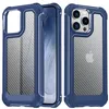 Capa de telefone com suporte de armadura à prova de choque para iPhone 15 14 pro max 12 mini 11 Pro XR XS Max X 6 6S 7 8 Plus Anel de dedo magnético Capa anti-queda