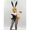 마스코트 의상 45cm B 스타일 Azur Lane 느린 앞서 Washington Bunny Girl Anime 그림 North Carolina Bunny Action 피겨 섹시 모델 인형 장난감