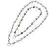 Collier Swarovskis Bijoux De Créateur Qualité Originale Collier De Perles De Couleurs Mélangées De Tahiti Pour Femme Mode Luxe Léger Polyvalent Et Populaire Chaîne De Chandail Tendance