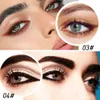 Siyah kahverengi gümüş gri jel eyeliner uzun giyim mat mum boya göz astarı su geçirmez göz farı çubuğu goth cadılar bayramı makyajı