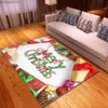 Juldekorationer jul vardagsrummet matta barns sovrum matta hem korridor säng badrum icke-halk golvmatta hem dekoration