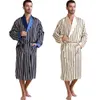 Herren-Bademäntel, Herren-Pyjamas aus Seidensatin, Pyjama-Pyjamas, Nachtwäsche, Roben, Nachthemden, Loungewear, U.S.S. M, L, XL, 2XL, 3XL, Plus, gestreift, Geschenke 231011