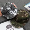 Casquettes de baseball unisexe Hip Hop bord plat blanc Camouflage Snapback chapeau réglable gris vert Camo armée casquette de baseball chapeaux de mode YG185