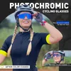 Gafas al aire libre Pochromic Hombre Ciclismo Gafas de sol Deportes Bicicleta UV400 Protección Bicicleta de carretera Gafas Mujer Gafas 231011