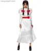 Themenkostüm Halloween Come für Frauen White Ghost Girl Come Horrorfilm Annabel Ghost Woman Cosplay Come T231011