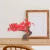 装飾的な花DIYリアルな木飾りアートフラワースタンドテーブルアレンジメントモデル