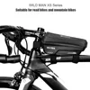 Outdoortassen WILD MAN X2 Fietstas EVA harde schaal Waterdicht Touchscreen Hoge capaciteit Racefiets Berg Antivibratie Fietsen 231011