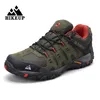 Laarzen HIKEUP Heren Wandelschoenen Suède Outdoor Slijtvaste Mannen Trekking Wandelen Jacht Tactische Sneakers 231010