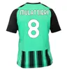 2023 2024 US Sassuolo BERARDI PINAMONTI Camisas de futebol OBIANG DEFREL PEGOLO LAURIENTE Mens Kids Camisas de futebol M.HENRIQUE ROGERIO CALCIO FRATTESI maillots de foot