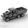 Jouets de Transformation Robots soviétique GAZ AAA véhicules militaires camions WW2 modèle de camion armée Minifigs briques blocs de construction pour enfants 231010