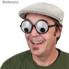 Acessórios de fantasia Óculos criativos fofos vão virar o globo ocular Moldura redonda Óculos engraçados de Halloween para festa Cosplay Festival Óculos de entretenimentoL231010L231