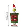 Kerstboomversieringen Kerstversiering Boomhanger Acrylhanger Groen Monster Kerstdecor Voor Thuis Vakantiefeest Adornos Para Arboles De Navidad