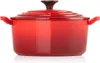 Gietijzeren hart Cocotte 2 Qt. Cerise