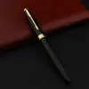 Penne stilografiche Metallo di alta qualità 388 Pen Business Nero Oro Studente Cancelleria Ufficio Scolastico Forniture Inchiostro regalo 231011