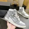 Chunky New Mens Sneaker Skel Amiiri Sapatos de Lona Top High Family Star Mesmo Bone Designer Sports Fashion Board Sapato Casual Pouco Branco Sm34