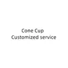 Customize Stainless Steel Cups Baffle Cone Cup Storage Cup aluminum stainless steel titanium