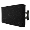 Dust Cover Weatherproof Dust-proof Outdoor TV Cover Black 22" 30" 32" 36" 40" 42" 46" 48" Protect TV Screen Garden Patio Outdoor TV Cover 231007