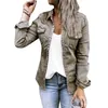 Women's Jackets Black Denim Jacket Coat Fashion Slim Solid Color Short Mid Length Shirt