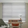 Sheer Curtains DIHIN HOME Custom Made Zebra Blinds for Windows Roller Light Filterer Blackout Window Shades Cut To Sizes 231010