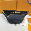 10a högkvalitativ mini bumbag designer midjepåse fanny pack bruna blommor mens väskor läder crossbody purses messenger män läder handväska m44336 m43644 m44812