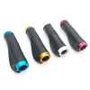 Bike Handlebars Components Handlebar Grips Anti Skid Non slip Double Locking Rubber Ergonomic Mountain MTB Cycling Parts Bicycle Black Gold Blue 231010