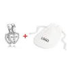 새로운 도착 100% 925 Sterling Silver Heart Friend fit Original European Charm 팔찌 패션 보석 액세서리 2701