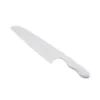 Пластиковый детский нож для фруктов, кухонный нож для салата, зубчатый резак, ножи для торта «сделай сам», 28,5*5 см