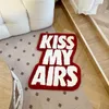 Tapis Kiss My Airs Tapis fait main touffeté en peluche purement doux adapté à la décoration de la chambre moelleuse chambre à coucher salle de bain 231010