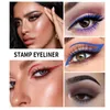 New beauty color dual-ended seal eyeliner waterproof non-smudge thick tip liquid eyeliner pen