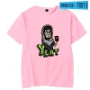 Rapper Yeat Merch Übergroßen T Hemd Männer Frauen Kurzen Ärmeln Hip Hop Oansatz Baumwolle Lustige T-shirts Harajuku Tops Streetwear Kleidung