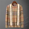 ملابس كلاسيكية للعلامة التجارية أزياء سترة عرضية M-XXXL Men Men's Pullover Designer Sweater