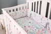 Sängkläder sätter 5 datorer Baby Crib Set för flickor inklusive quilt crib ark kjolstötfångare och kuddefodral 231011