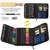 Crayon 95Pcs Color Pencil Set Colorful Drawing Crayons Sketch Metallic Oil for Artist Art School Supplies 231010