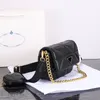 10A najwyższej jakości luksusowy projektant torba crossbody 23NEW Mini Water Diamond torebka torebka owczacza torba na ramię Flip Flip Łańcuchowe klapa 25 cm Portfel Lady Tourse F1pn#