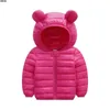 Down Coat Kids Light Down Coats Cute Baby Girls Winter Clothes with Ear Hoodie Spring Girl Jacket Toddler Children Clothing for Boys Coat 231010