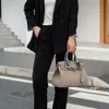 Berkins Top Handbags Quality Sac Grand réel cuir en cuir classique Classic Loms Dames Tote Designer Sacs Capacité Capacité Top Top Women Femmes Portable épaule OADP