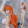 Mascottekostuums Mascottekostuums 34cm Anime One Piece Nami Grandline Meisjes op vakantie Sexy meisje Pvc-actiefiguren Hentai Verzamelbaar modelspeelgoed Kerstcadeau